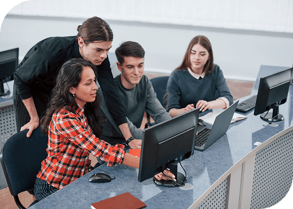 Team ORON SERVIZI al lavoro